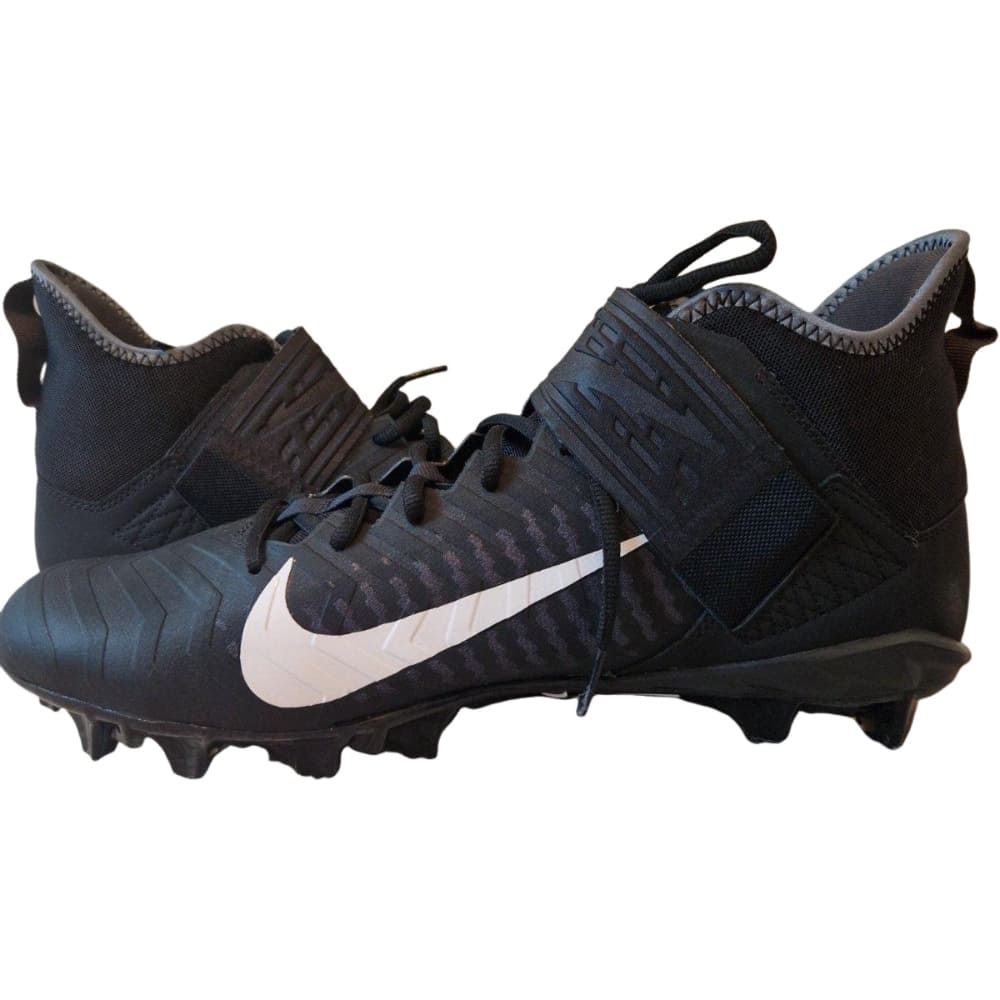 Playmaker Base: American Football Schuhe Nike Alpha Menace Pro 2 Mid Schwarz Produktbild 1